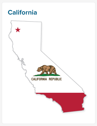 california health insurance map