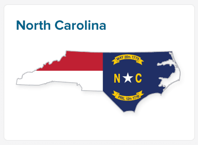 north carolina car insurance map