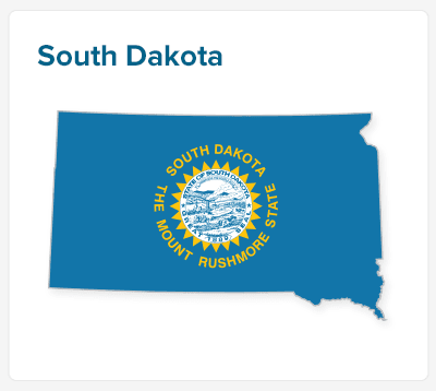 south dakota auto insurance rates map