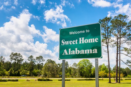 alabama state sign