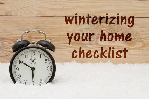 Winterize Your Home Checklist