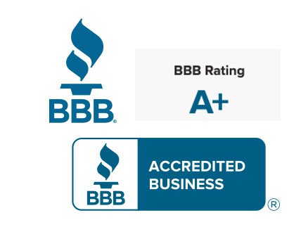 All Web Leads 2025 A+ BBB Accreditation Badge
